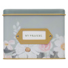 He Restores My Soul Green Prayer Cards in a Tin